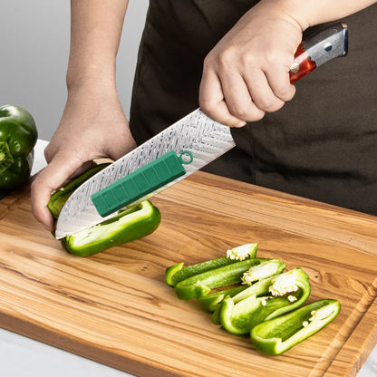 Non-Stick Cutting Guide for Knives – Perfect Cutting Assistance in a 2-Pack