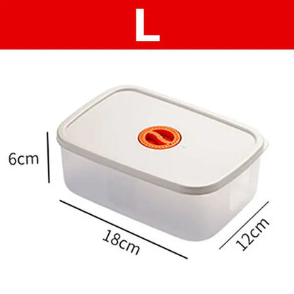 Food Container with Compartments and Sealing Lid