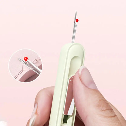 Practical 2-in-1 Needle Threader for Handcrafts