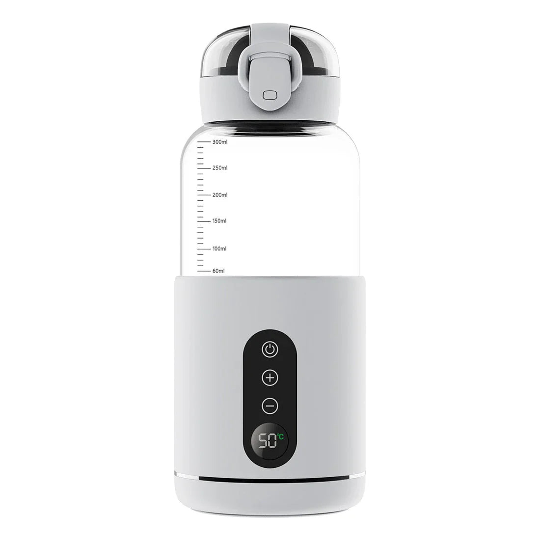 Portable Bottle Warmer with Temperature Display – Compact, Rechargeable Solution for On-the-Go Use