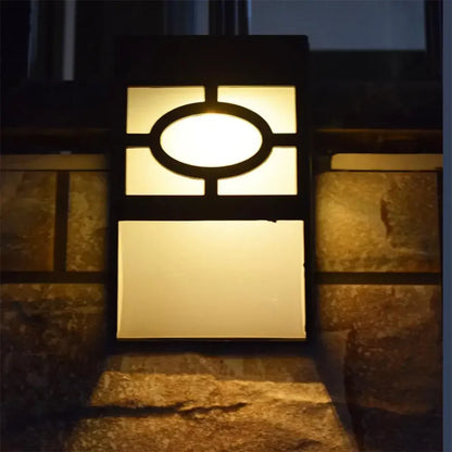 LED Solar Wall Light – Stylish Outdoor Lighting for Gardens and Patios