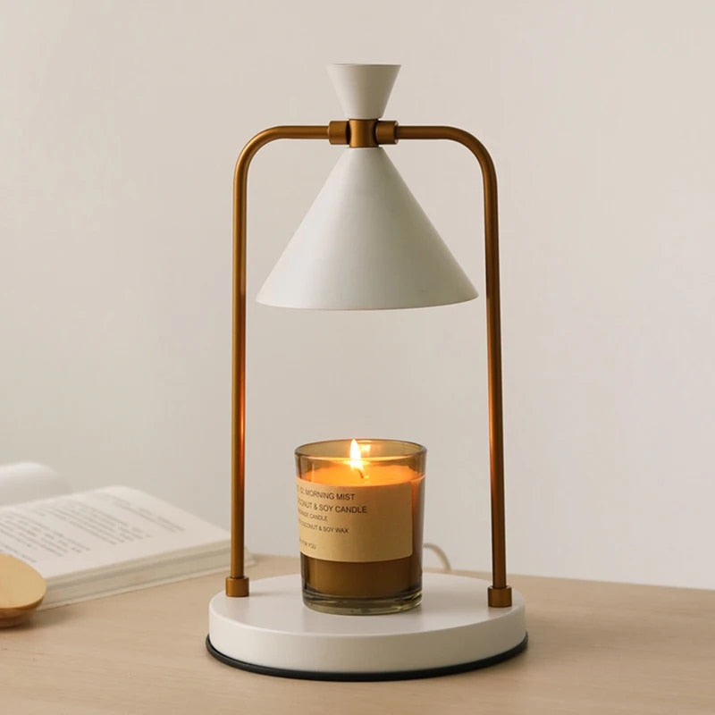 Vintage Candle Warmer with Lamp Function