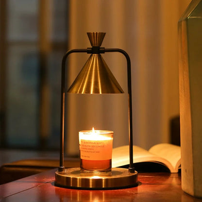 Vintage Candle Warmer with Lamp Function