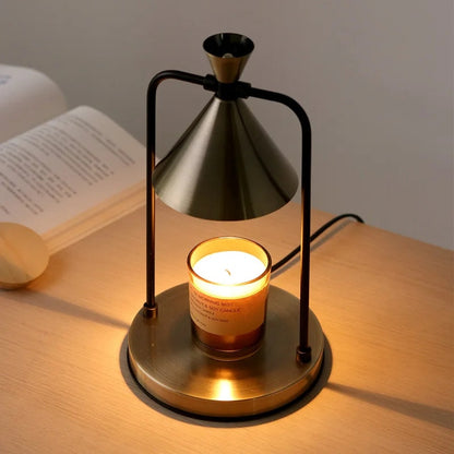 Vintage Candle Warmer with Lamp Function