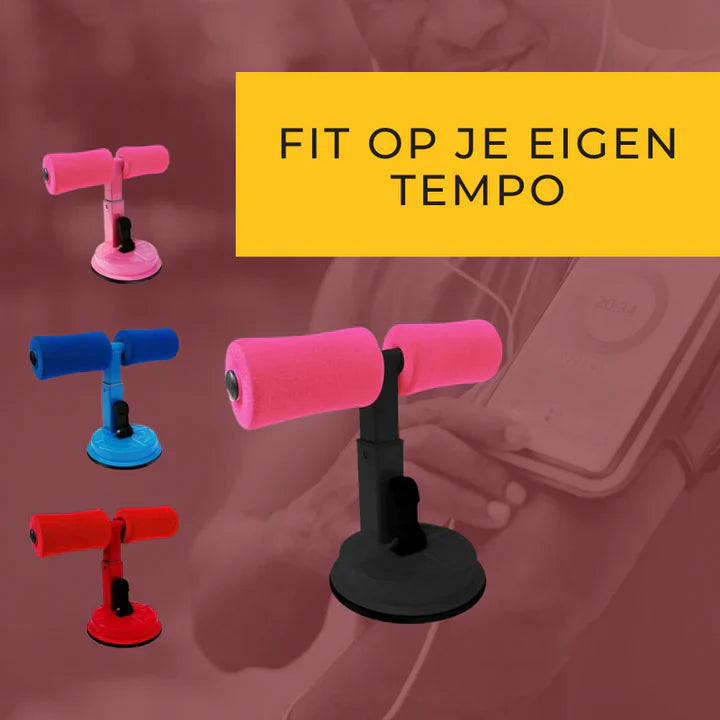 Compact Ab Trainer with Strong Suction for Effective Abdominal Workouts
