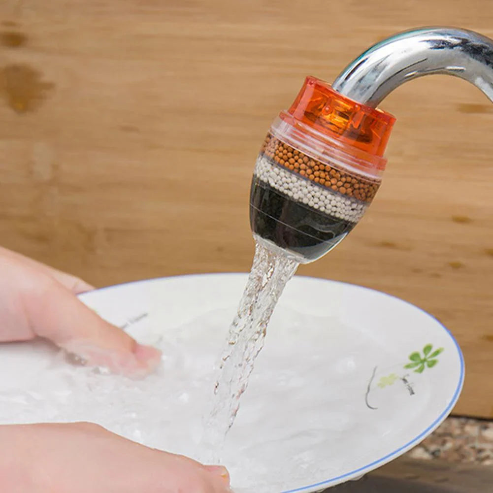 Tap Water Filter with Mineral Beads for Improved Water Quality