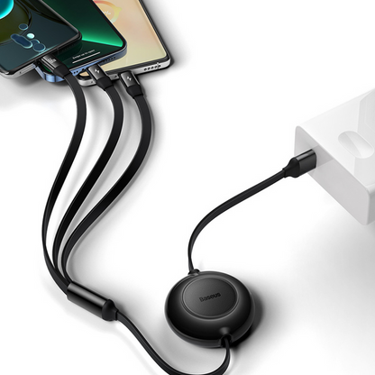 Practical 3-in-1 Charging Cable