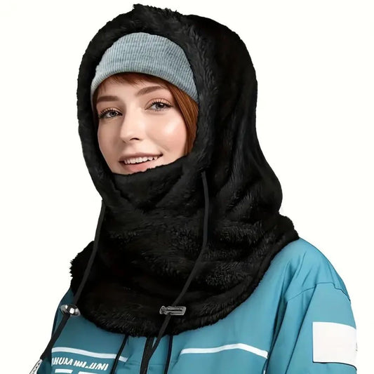 Fleece Hood for Cold Weather During Outdoor Activities