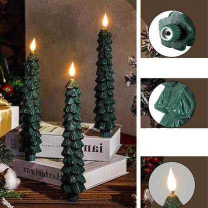 LED Candle Lights for a Cozy Christmas Atmosphere