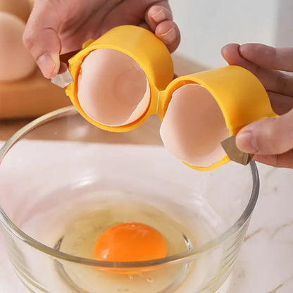 Handy Egg Opener for Boiled and Raw Eggs