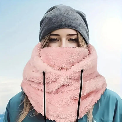 Fleece Hood for Cold Weather During Outdoor Activities