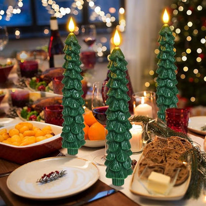 LED Candle Lights for a Cozy Christmas Atmosphere