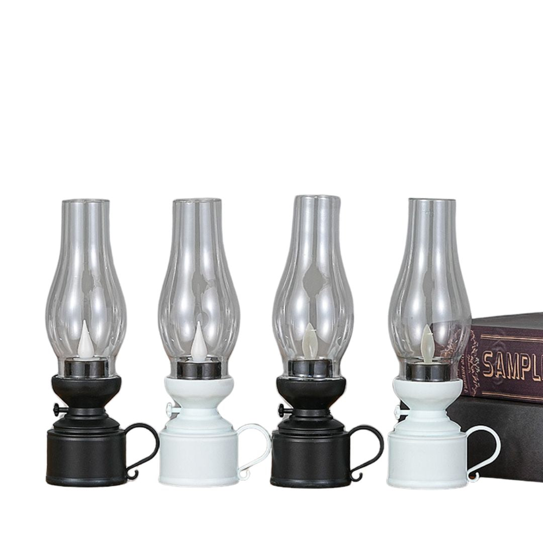 Decorative LED Oil Lamps for Indoor Use