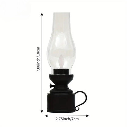 Decorative LED Oil Lamps for Indoor Use