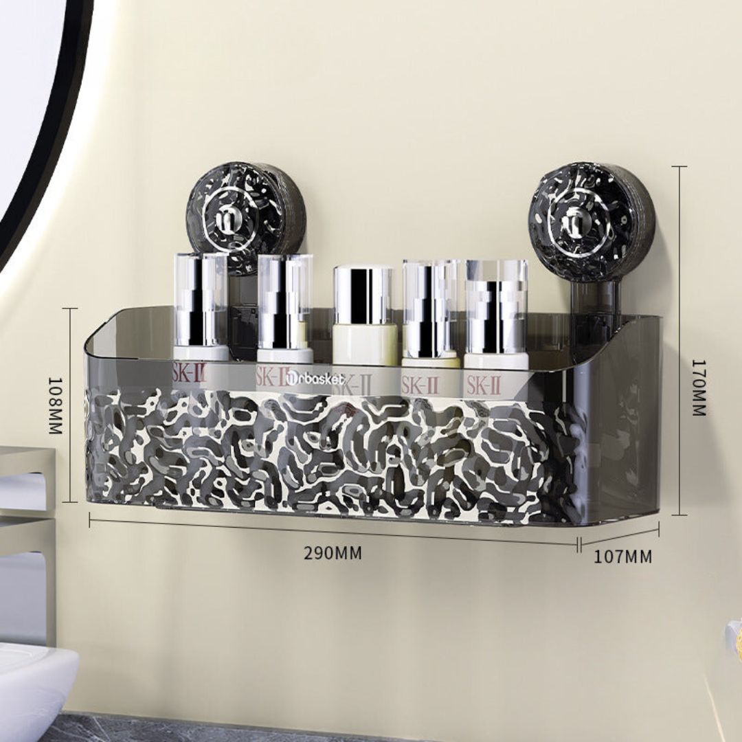 Suction Cup Wall Shelf for Bathroom and Shower