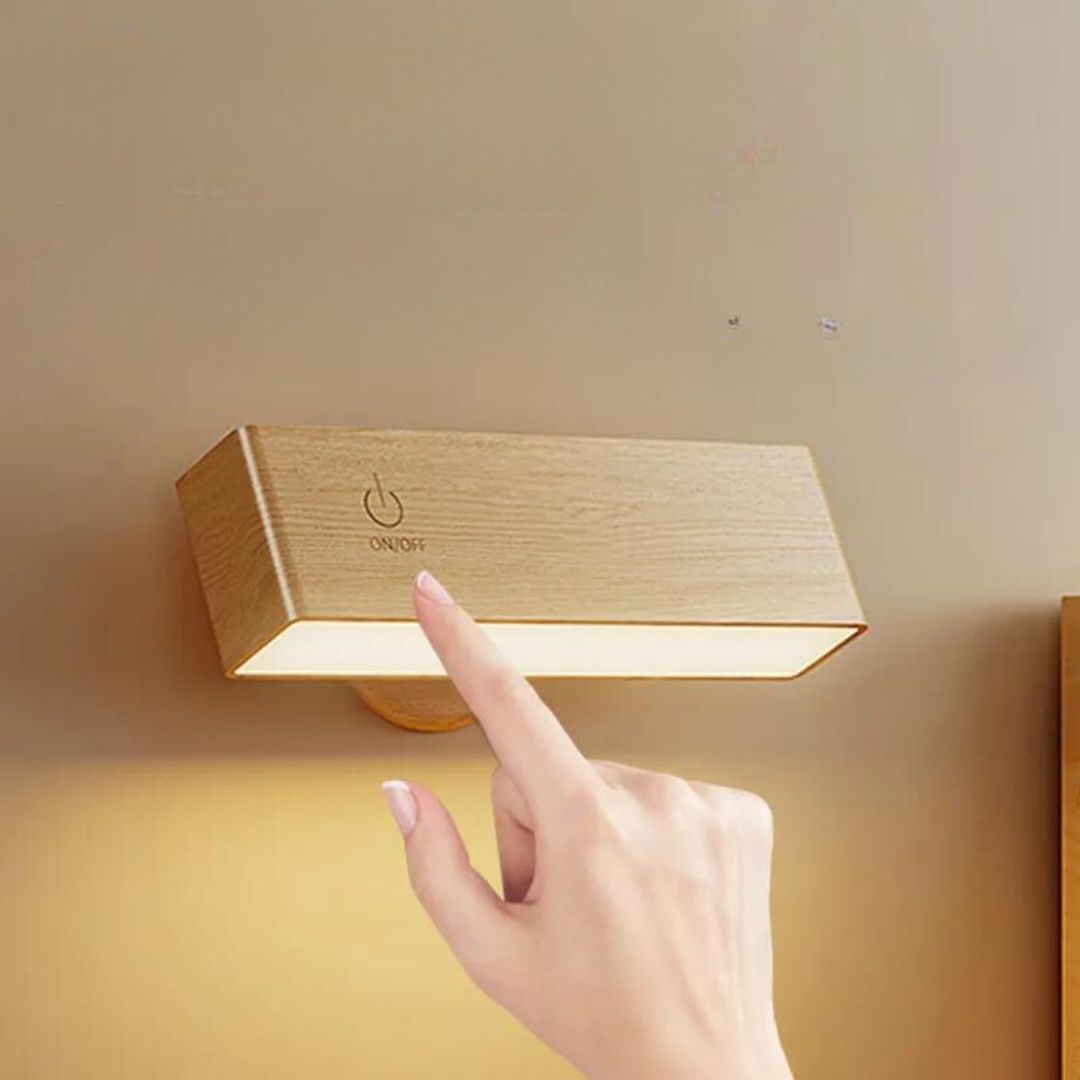 Modern Rechargeable Wall Lamp with Stylish Design