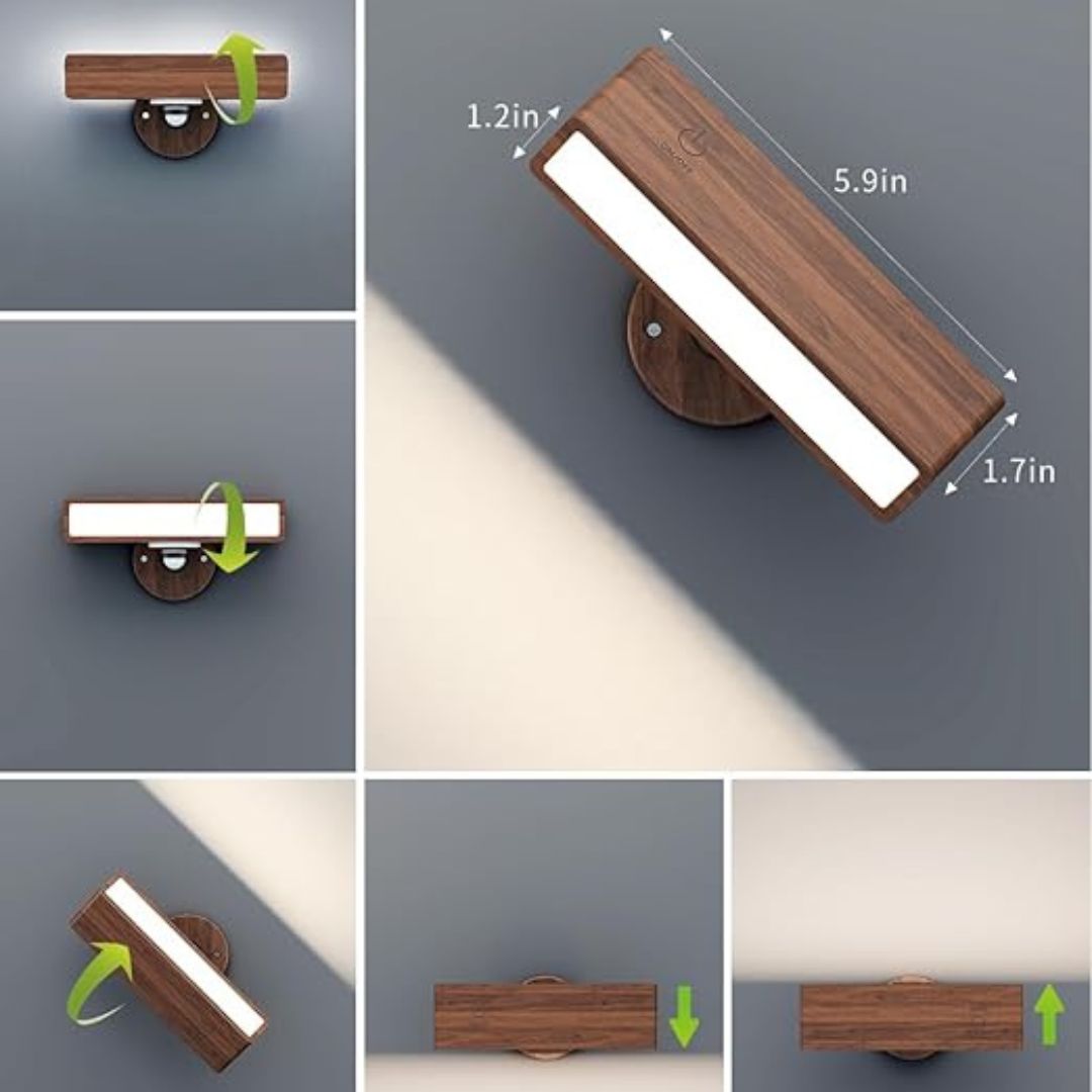 Modern Rechargeable Wall Lamp with Stylish Design