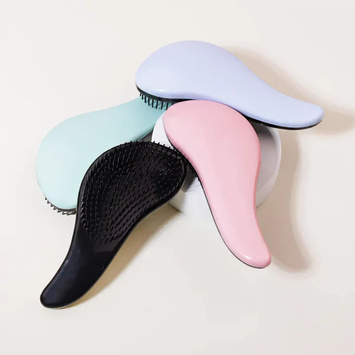 Ergonomic Detangling Brush 2-Pack for Gentle Hair Styling – Suitable for All Hair Types