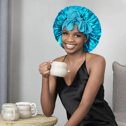 Satin Headband for Women – Comfortable Sleep Cap for Restful Nights