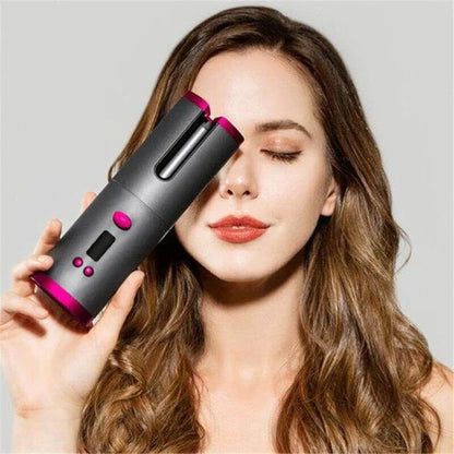 PerfectCurl Cordless Curling Styler – Automatic Hair Tool for Dreamy Curls, Rechargeable