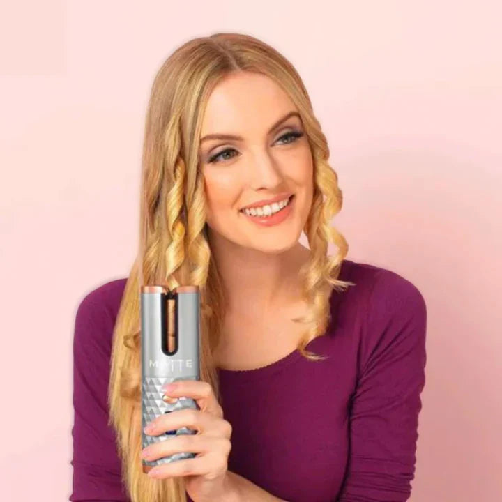 PerfectCurl Cordless Curling Styler – Automatic Hair Tool for Dreamy Curls, Rechargeable