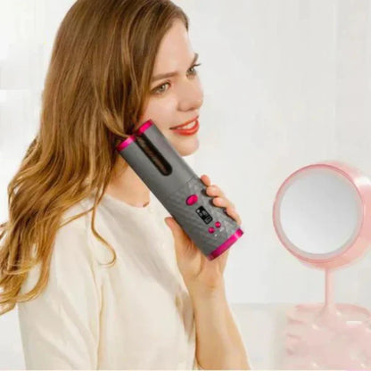 PerfectCurl Cordless Curling Styler – Automatic Hair Tool for Dreamy Curls, Rechargeable