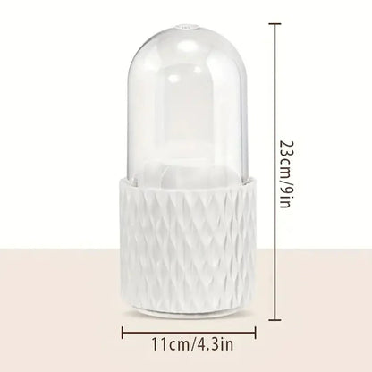 Luxury Makeup Brush Holder with Protective Cover – Elegant Storage for Your Makeup Brushes