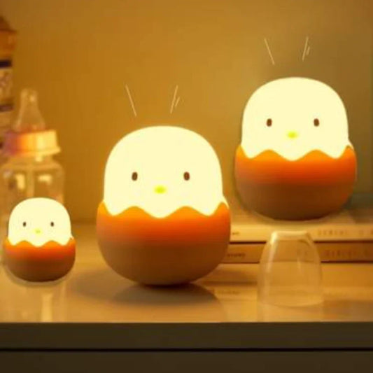 Cute Children's Night Lamp in Egg Design – LED Lamp for the Children's Room