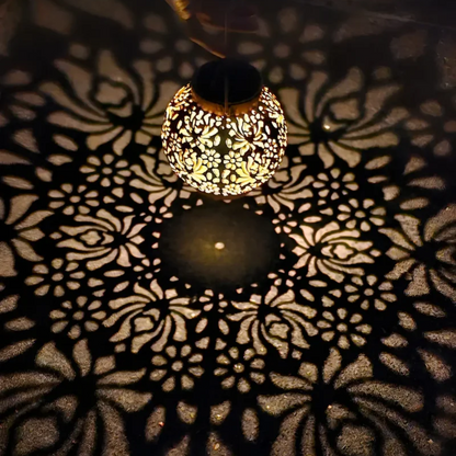 Solar-Powered LED Garden Lantern – Weatherproof and Decorative