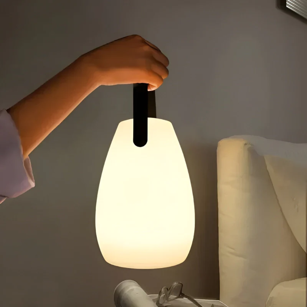 Cordless Waterproof Table Lamp for Outdoor Use
