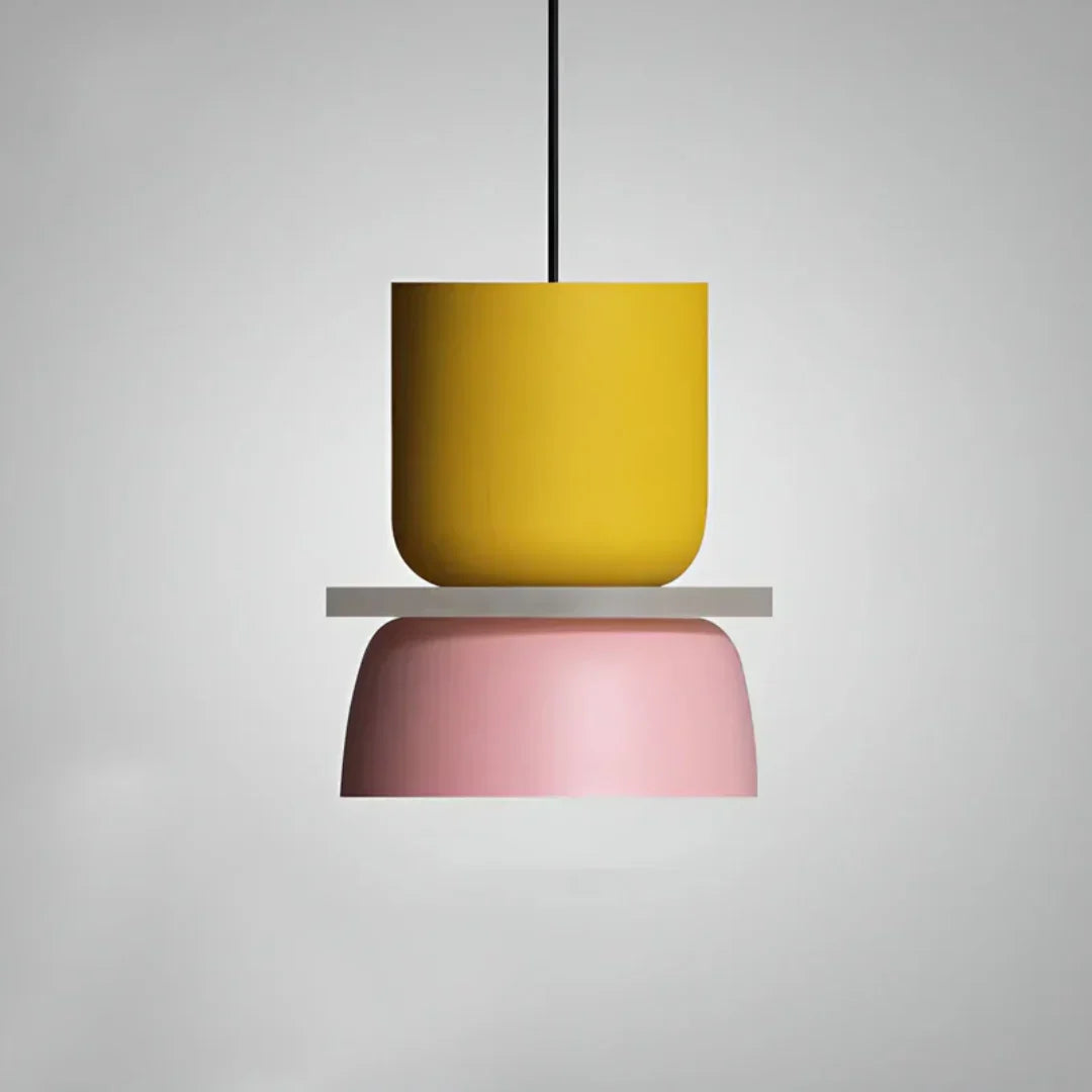 Macaron Design Pendant Light with LED Technology
