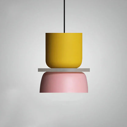 Macaron Design Pendant Light with LED Technology