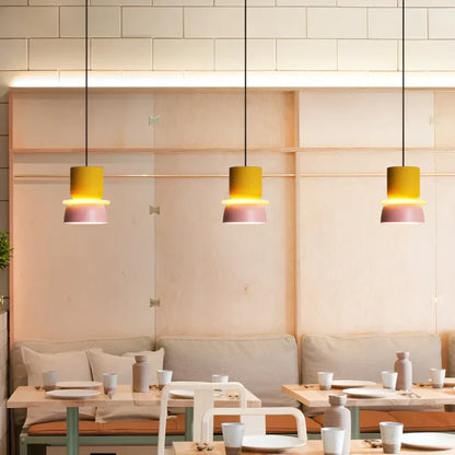 Macaron Design Pendant Light with LED Technology