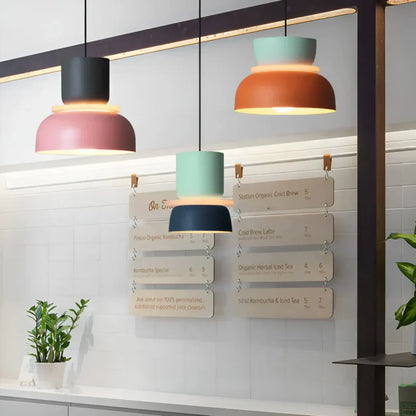 Macaron Design Pendant Light with LED Technology