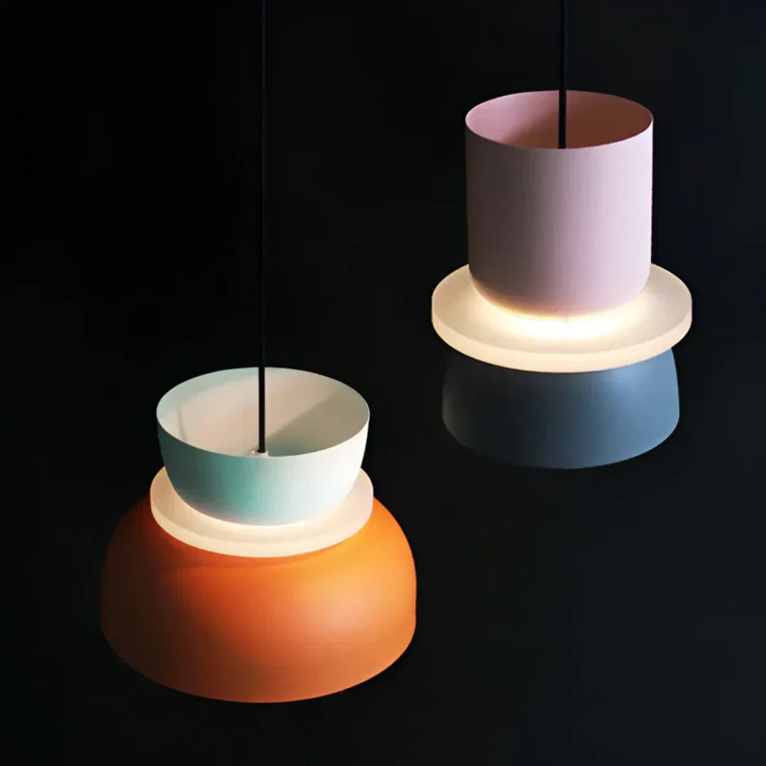 Macaron Design Pendant Light with LED Technology