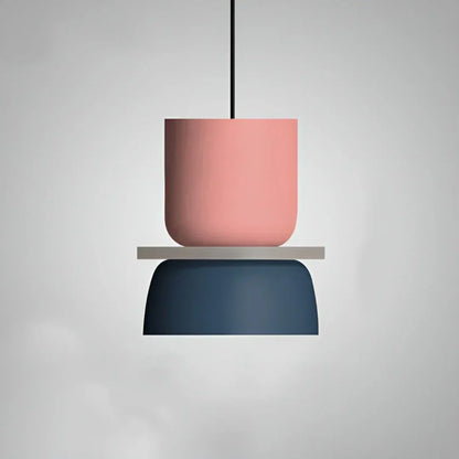 Macaron Design Pendant Light with LED Technology