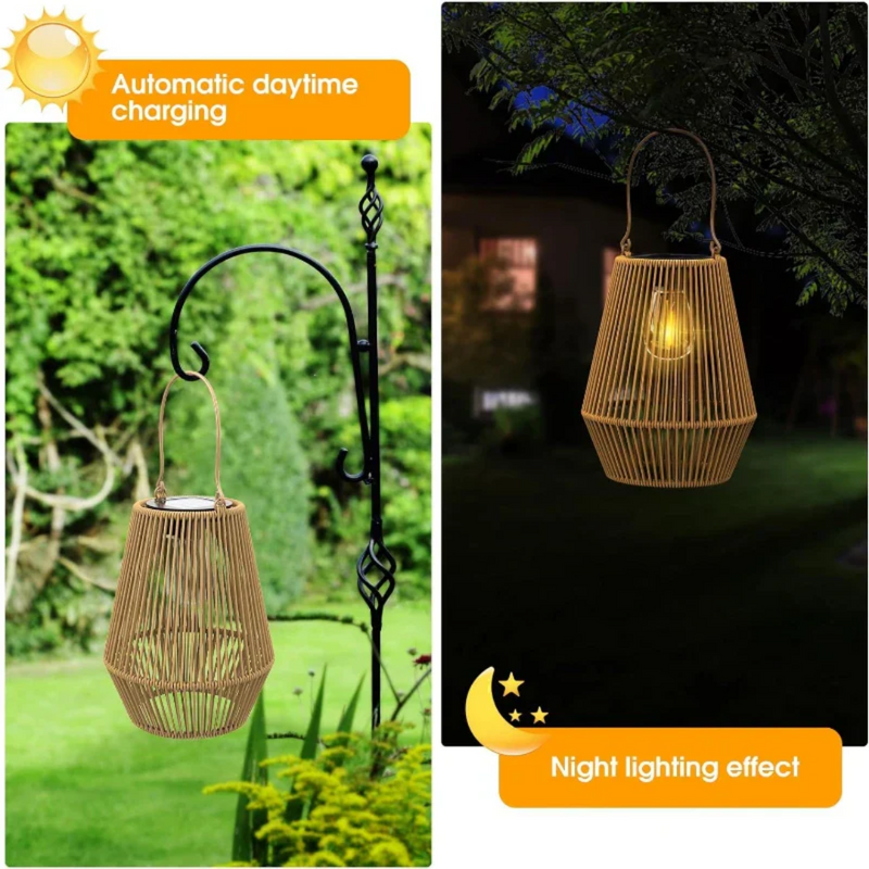 Artistic Solar Garden Light with Durable Design