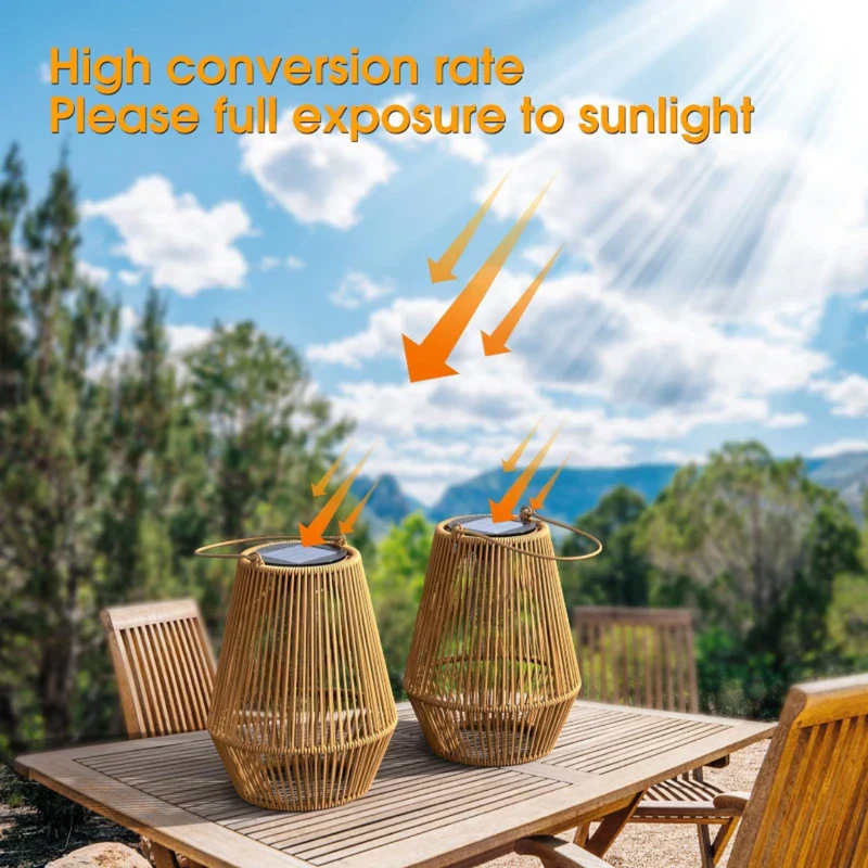 Artistic Solar Garden Light with Durable Design