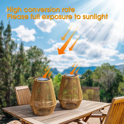 Artistic Solar Garden Light with Durable Design