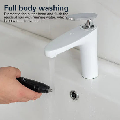 Rechargeable Nose and Ear Hair Trimmer – Precise and Comfortable Hair Removal