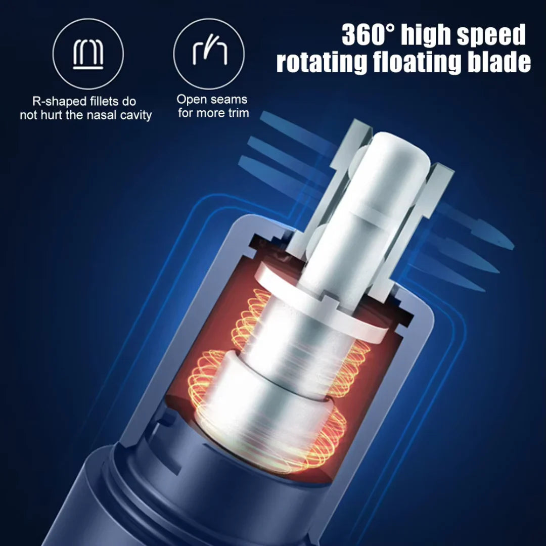 Rechargeable Nose and Ear Hair Trimmer – Precise and Comfortable Hair Removal