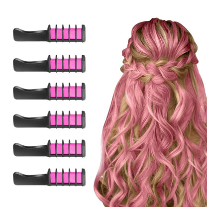Washable Hair Chalk Pen Set – Colorful Accents for Your Hair