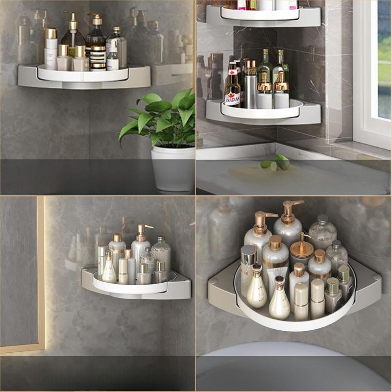 360° Rotating Shower Shelf for Shampoo and Personal Care Products