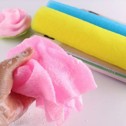 3-Pack Exfoliating Shower Scrub Cloths – Deep Cleansing & Gentle Skin Renewal