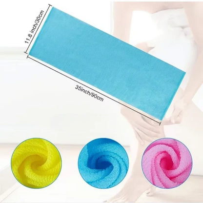 3-Pack Exfoliating Shower Scrub Cloths – Deep Cleansing & Gentle Skin Renewal