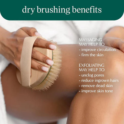 Sustainable Body Brush for Gentle Exfoliation and Skin Care