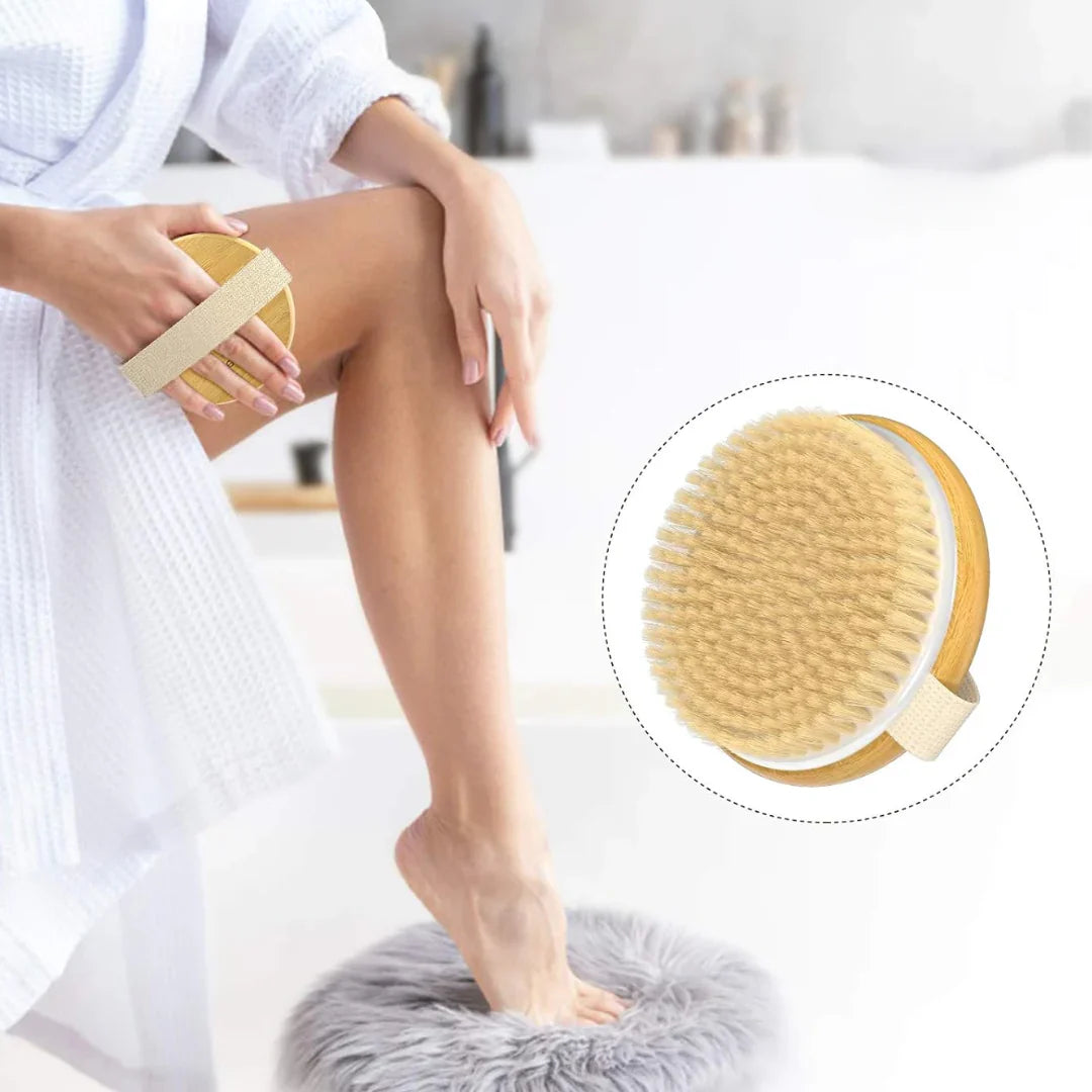 Sustainable Body Brush for Gentle Exfoliation and Skin Care