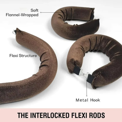 Heatless Hair Curling Set for Gentle Curls