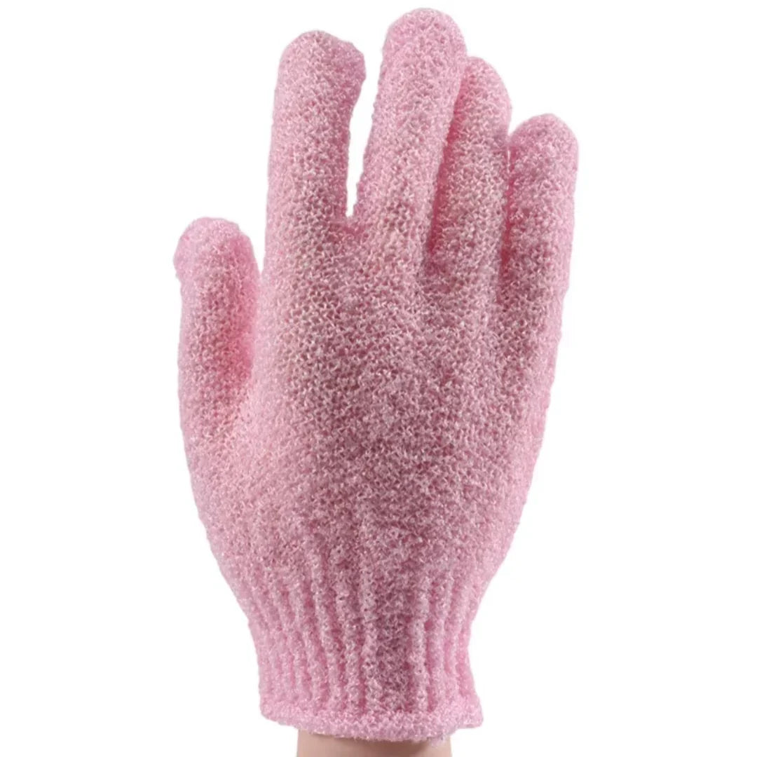 Exfoliating Bath Gloves – Exfoliating Shower Gloves for Smooth Skin in a 2-Pack
