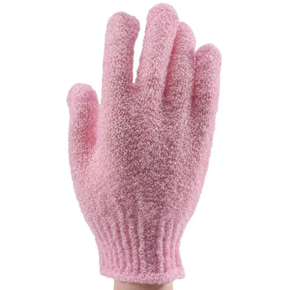 Exfoliating Bath Gloves – Exfoliating Shower Gloves for Smooth Skin in a 2-Pack